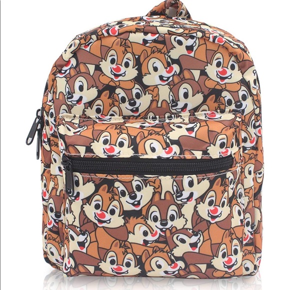 Handbags - Chip & Dale All Over Print Small Nylon Bag Multipurpose Causal Daypack Mini Bag